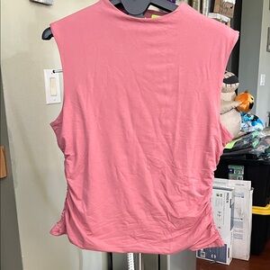 Pink Sleeveless Women's Top